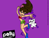 Dibujo Polly Pocket 14 pintado por 100pre