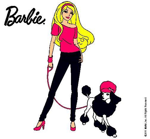 Barbie con look moderno