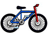 Dibujo Bicicleta pintado por vici