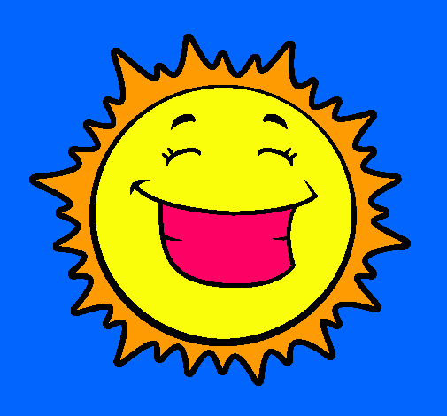 Sol sonriendo