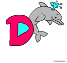 Dibujo Delfín pintado por mariferchi