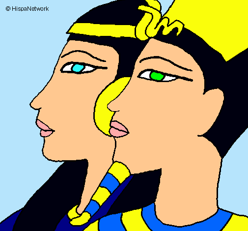 Ramsés y Nefertiti