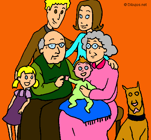 Dibujo Familia pintado por PEPITAYO5