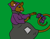 Dibujo La ratita presumida 7 pintado por karla_
