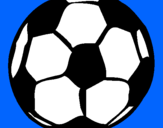 Dibujo Pelota de fútbol pintado por peluchin