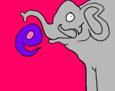 Dibujo Elefante pintado por 4jffhfhbf