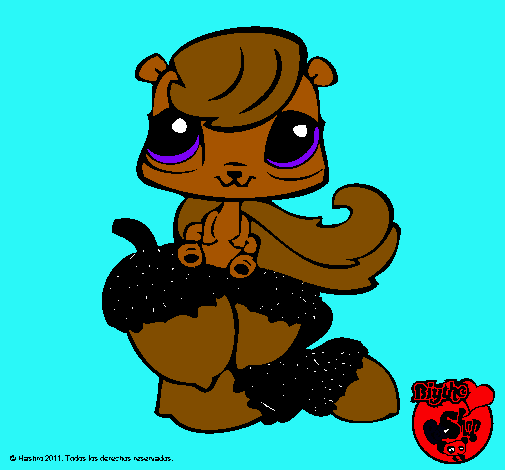 Ardilla Littlest Pet Shop