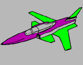 Dibujo Jet pintado por TOMIMIMIMIMM