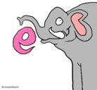 Dibujo Elefante pintado por sarayhermi