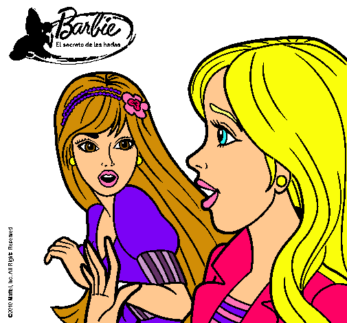 Barbie sorprendida