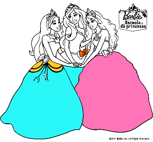 Barbie y sus amigas princesas