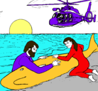 Dibujo Rescate ballena pintado por chistopher