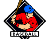 Dibujo Logo de béisbol pintado por carlingas 
