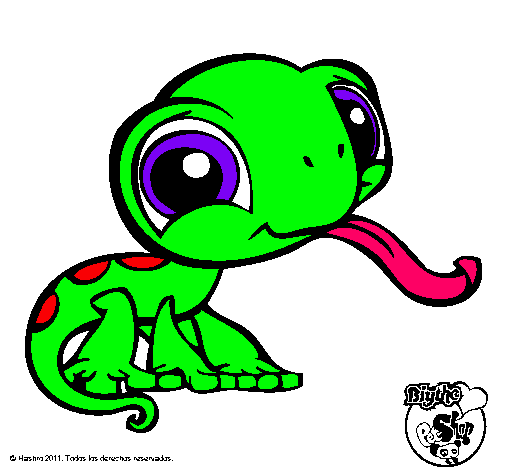 Lagarto Littlest Pet Shop