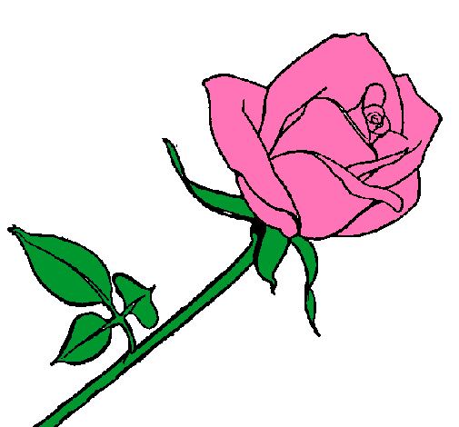 Dibujo Rosa pintado por tonilpz