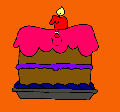 Pastel de cumpleaños