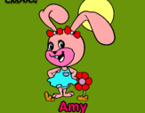 Dibujo Amy pintado por sinari