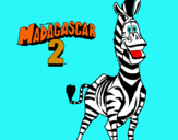 Dibujo Madagascar 2 Marty pintado por Naiaracoro