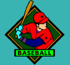 Dibujo Logo de béisbol pintado por sonic2345