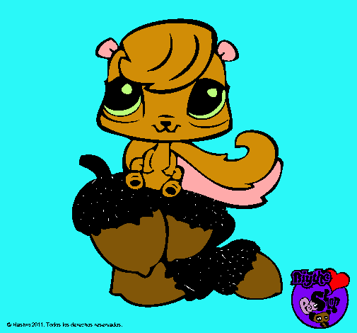 Ardilla Littlest Pet Shop