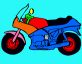 Dibujo Motocicleta pintado por DARVIS