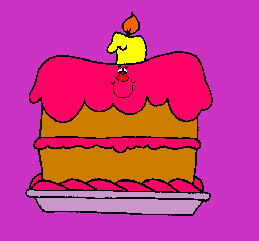 Pastel de cumpleaños