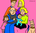 Dibujo Familia pintado por 2000ara