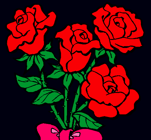 Ramo de rosas