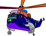 Dibujo Helicóptero al rescate pintado por t6wwwwwgkiff