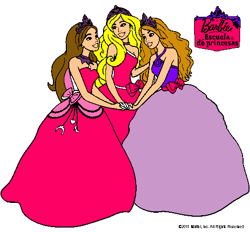 Barbie y sus amigas princesas