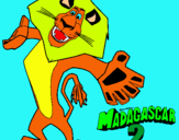 Dibujo Madagascar 2 Alex 2 pintado por Naiaracoro