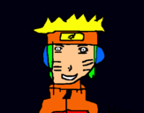 Dibujo Naruto pintado por pipemessi
