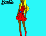 Dibujo Barbie veraniega pintado por kwenrwht