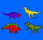 Dibujo Dinosaurios de tierra pintado por juerf