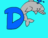 Dibujo Delfín pintado por Dani11
