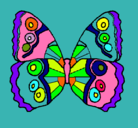 Dibujo Mariposa pintado por melosa