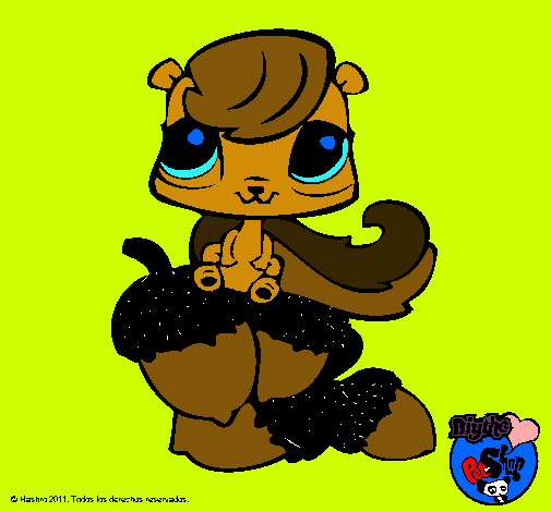 Ardilla Littlest Pet Shop