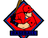 Dibujo Logo de béisbol pintado por jon_0178