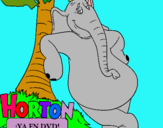 Dibujo Horton pintado por kluki