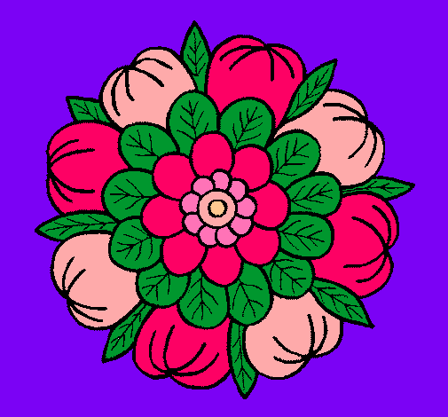 Mandala floral