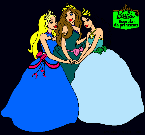 Barbie y sus amigas princesas