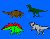 Dibujo Dinosaurios de tierra pintado por sebastian17