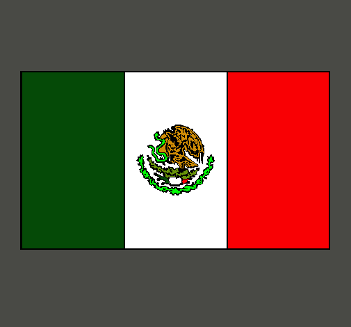 Dibujo México pintado por carmenmoxa