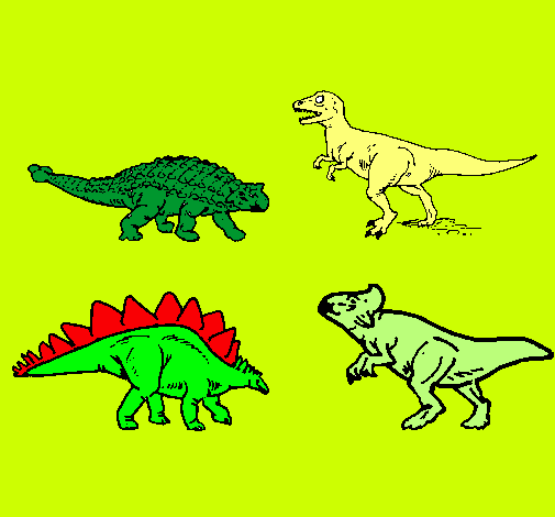 Dinosaurios de tierra