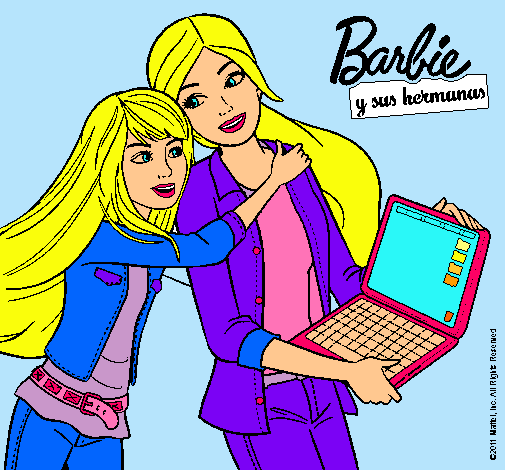 El nuevo portátil de Barbie