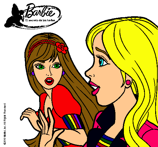 Barbie sorprendida