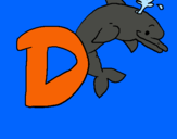 Dibujo Delfín pintado por jimena22
