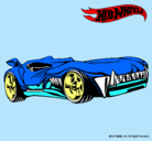 Dibujo Hot Wheels 3 pintado por peluchin