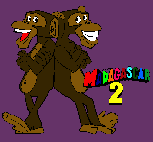 Madagascar 2 Manson y Phil 2