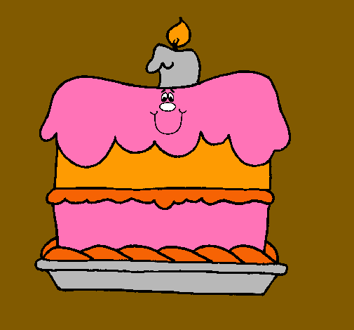 Pastel de cumpleaños